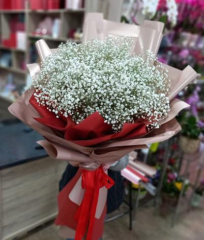 Букет цветов из: Гипсофила в Елань-Колено
