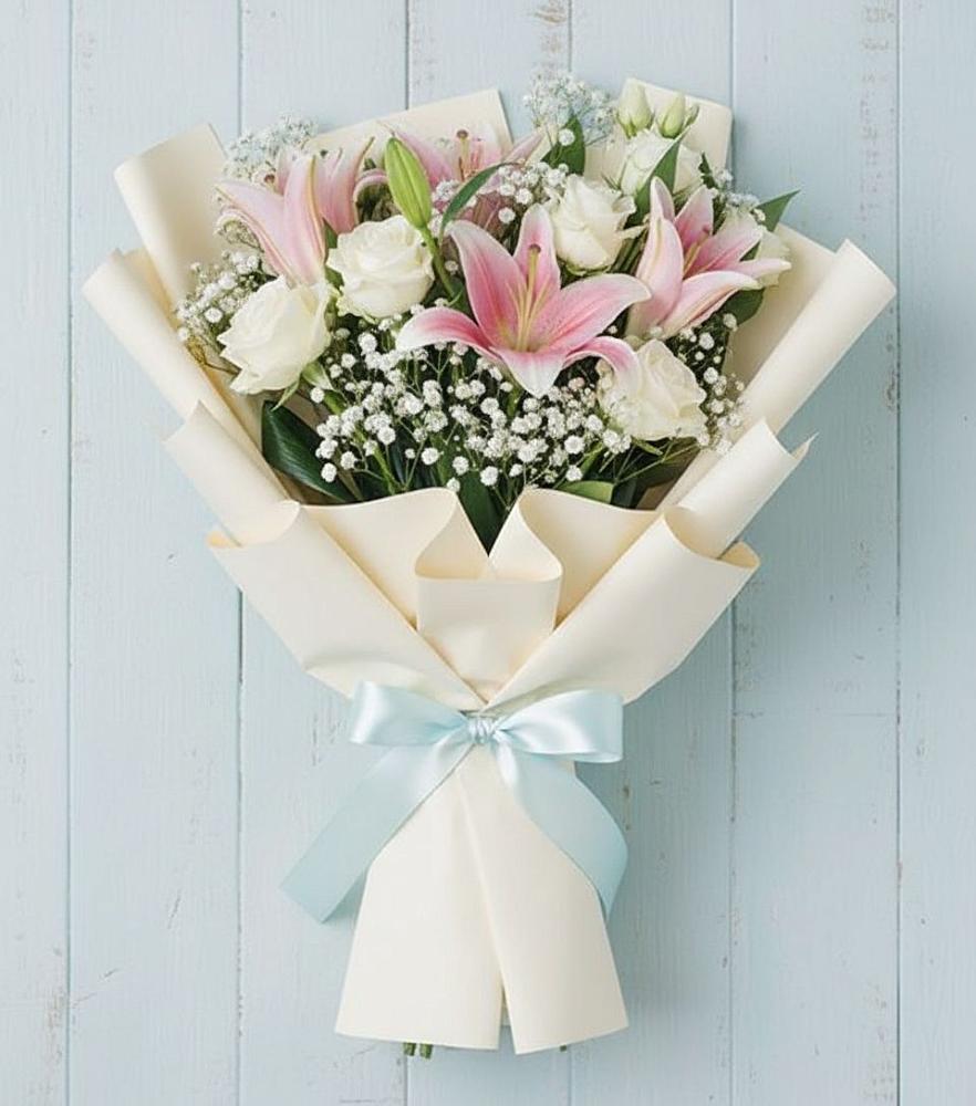 Букет цветов из: Лилии в Елань-Колено