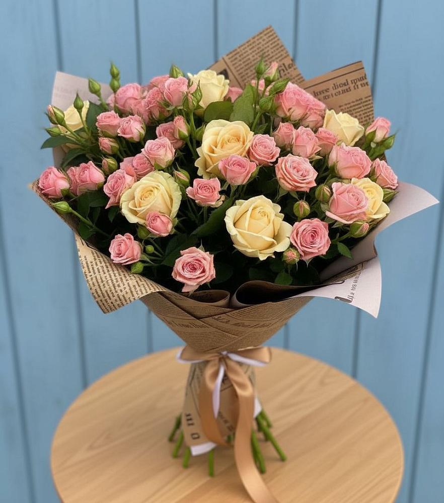 Букет цветов из: Розы в Елань-Колено