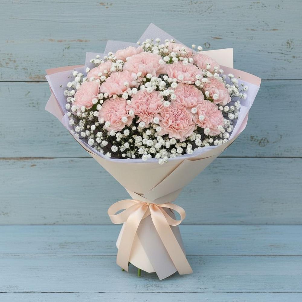 Букет цветов из: Гвоздики в Елань-Колено