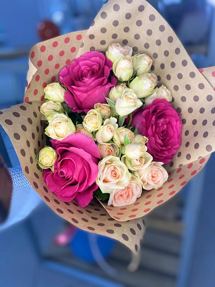 Букет цветов из: Розы в Елань-Колено