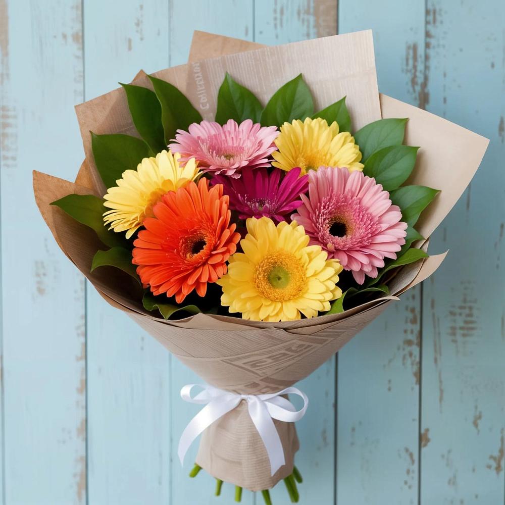 Букет цветов из: Герберы в Елань-Колено