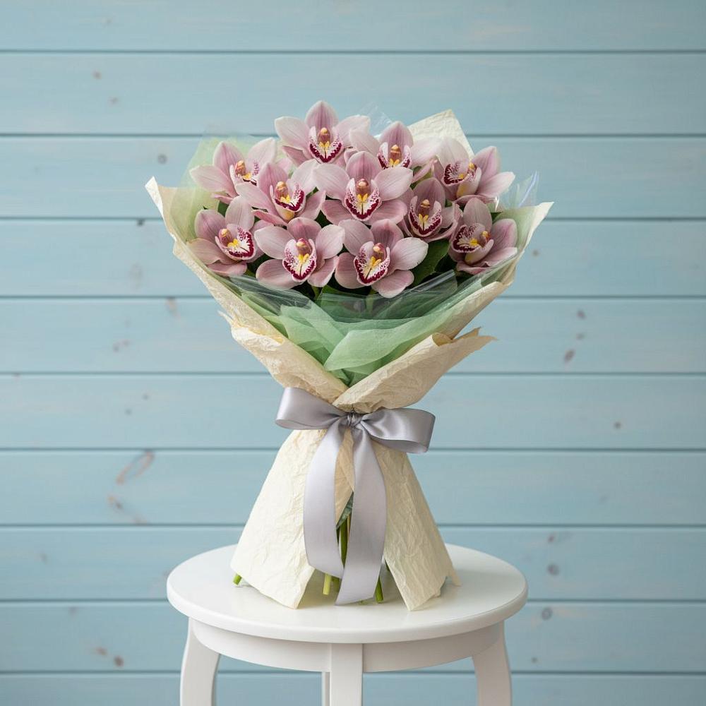 Букет цветов из: Орхидеи и Розы в Елань-Колено