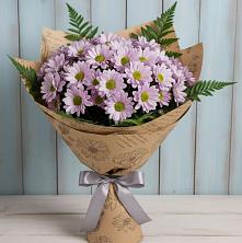 Букет цветов из:  Хризантемы в Елань-Колено