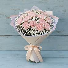 Букет цветов из:  Гвоздики в Елань-Колено