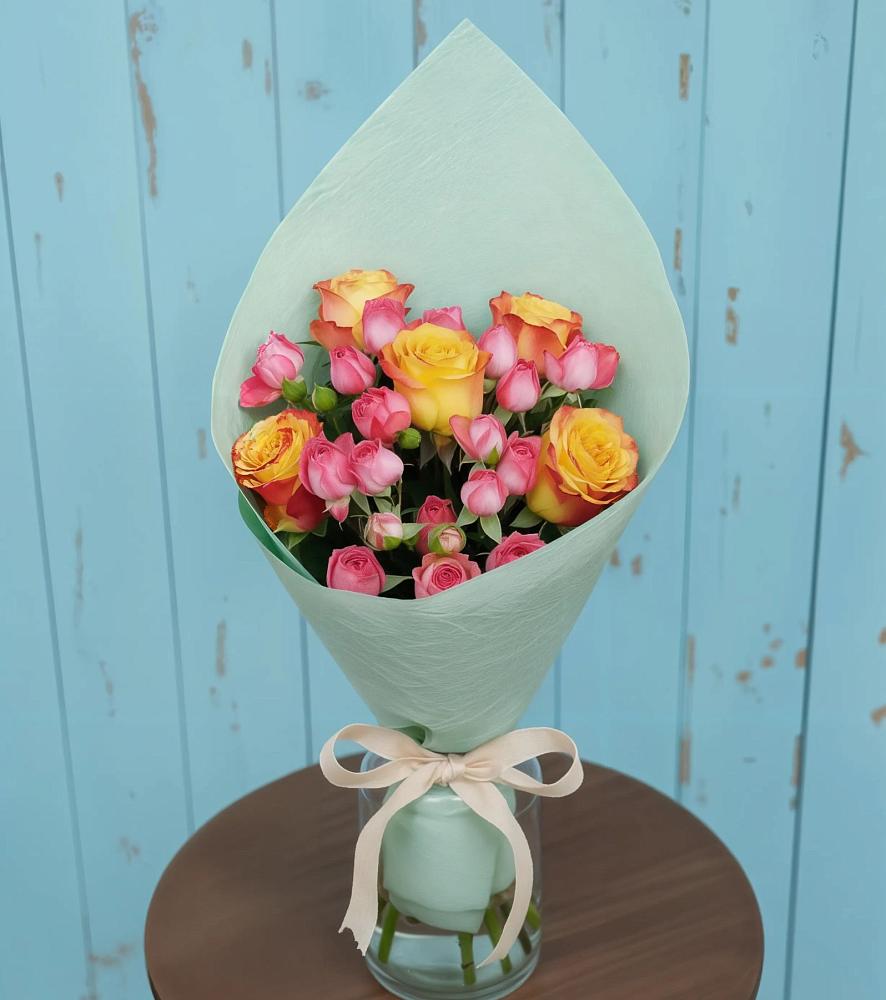 Букет цветов из: Розы в Елань-Колено