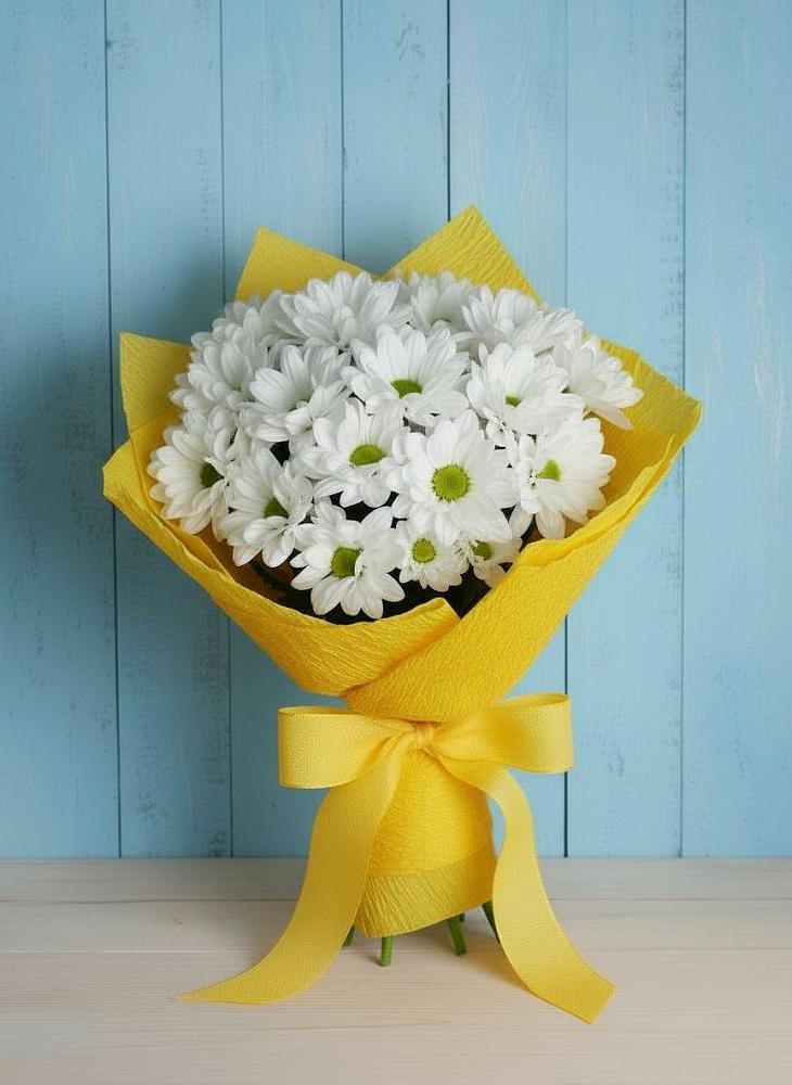 Букет цветов из: Хризантемы в Елань-Колено