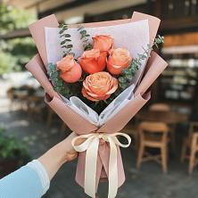 Букет цветов из:  Розы в Елань-Колено