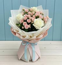Букет цветов из:  Розы в Елань-Колено