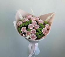 Букет цветов из:  Розы и Хризантемы в Елань-Колено