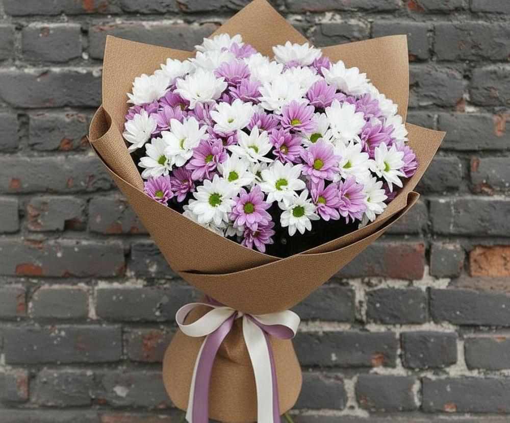 Букет цветов из: Хризантемы в Елань-Колено