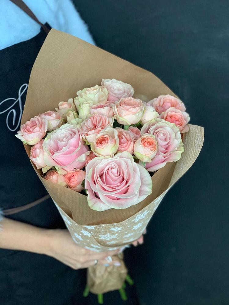 Букет цветов из: Хризантемы и Розы в Елань-Колено