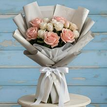 Букет цветов из:  Розы в Елань-Колено