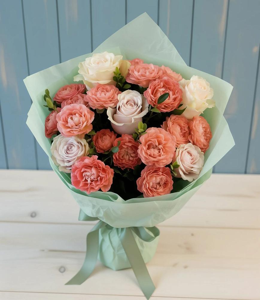 Букет цветов из: Розы в Елань-Колено