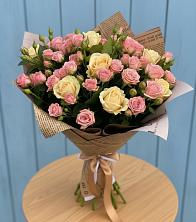 Букет цветов из:  Розы в Елань-Колено