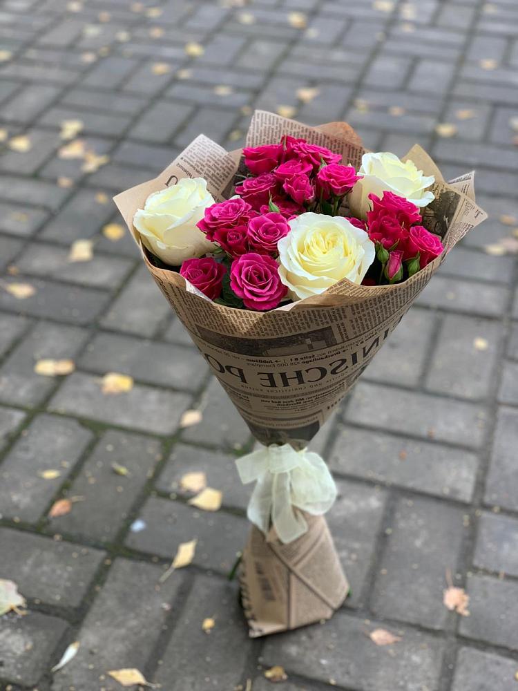 Букет цветов из: Розы в Елань-Колено