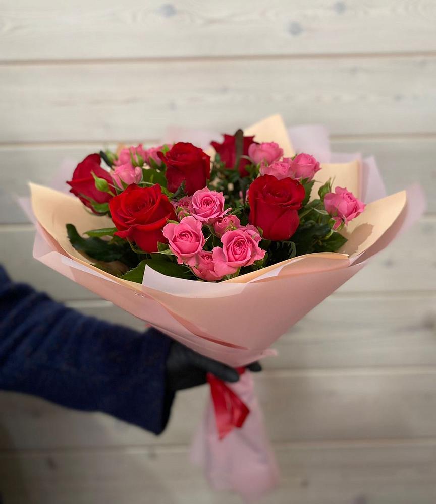 Букет цветов из: Розы в Елань-Колено