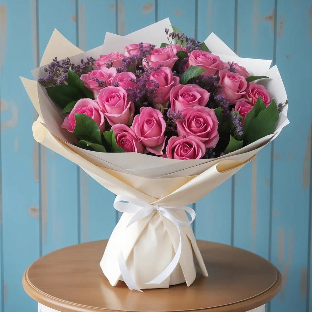 Букет цветов из: Розы в Елань-Колено