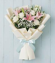Букет цветов из:  Лилии в Елань-Колено