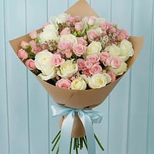Букет цветов из:  Розы в Елань-Колено